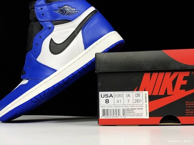 Rep Jordan 'Game 403 Air - High 1 Retro 555088 OG Royal' 0608